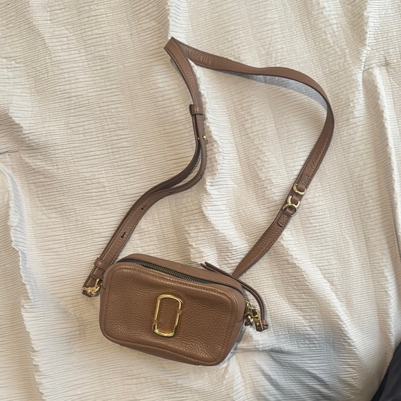 Marc Jacobs Brown and Gold Crossbody Bag - Picture 4 of 5